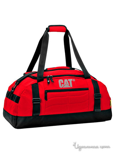 Сумка спортивная CAT, цвет красный