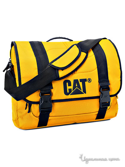 Сумка CAT, цвет черный, желтый