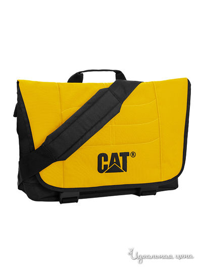 Сумка CAT, цвет черный, желтый