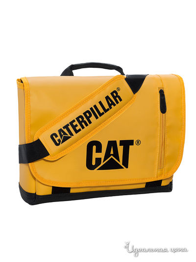 Сумка CAT, цвет черный, желтый