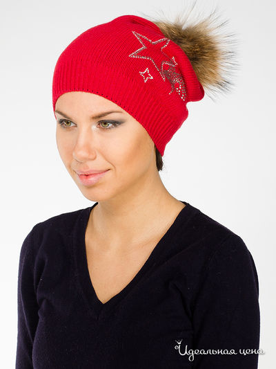 Шапка Briollini, цвет красный