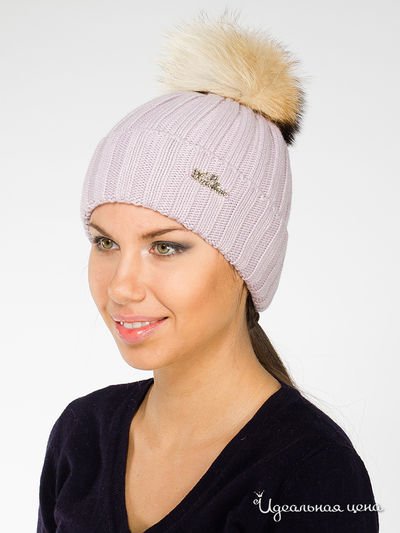 Шапка Briollini, цвет светло-сиреневый