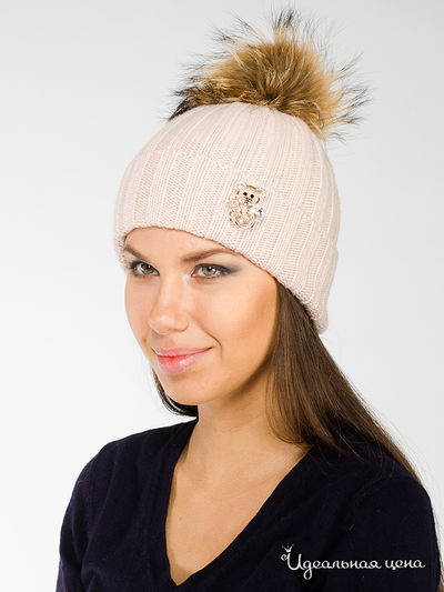 Шапка Briollini, цвет бежевый