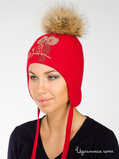 Шапка Briollini, цвет красный