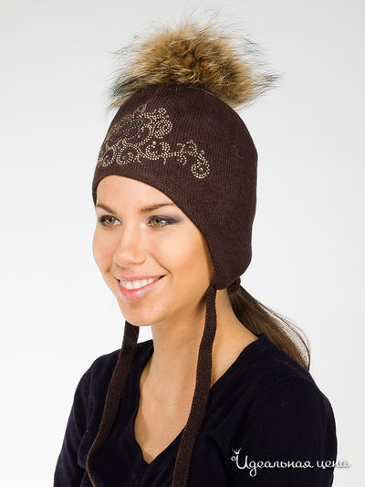 Шапка Briollini, цвет коричневый