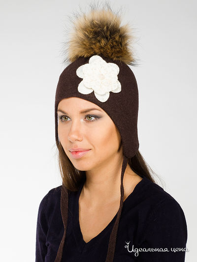 Шапка Briollini, цвет коричневый