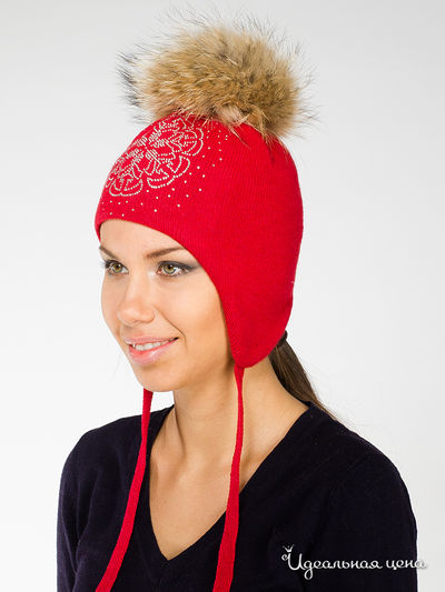 Шапка Briollini, цвет красный