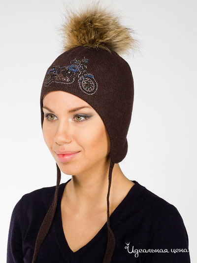 Шапка Briollini, цвет коричневый