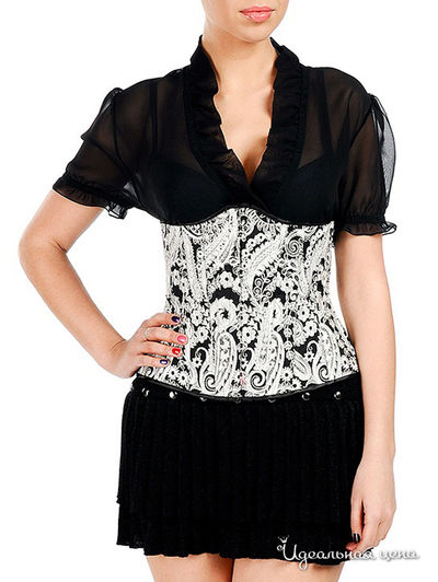 Корсет Nuance, цвет черный, белый