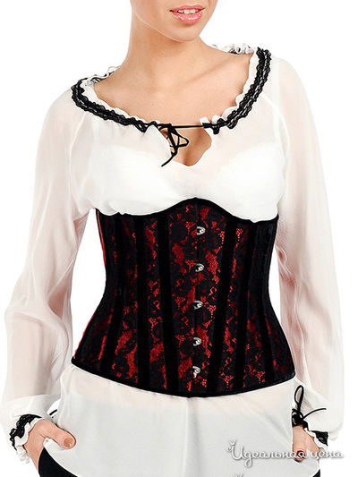 Корсет Nuance, цвет красный, черный