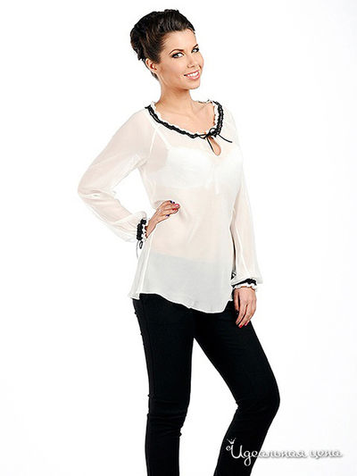 Блуза Nuance, цвет молочный