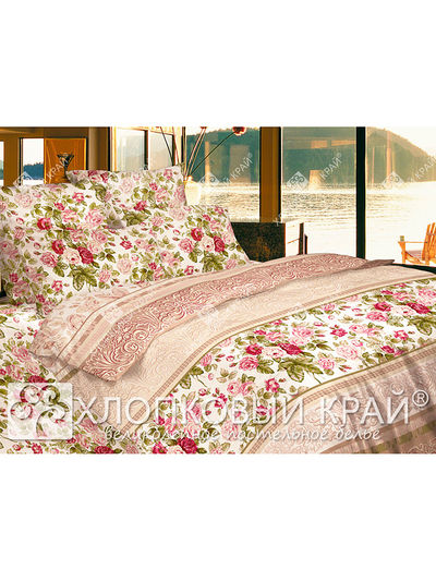 Комплект постельного белья 1,5 спальный Хлопковый Край, цвет мультицвет