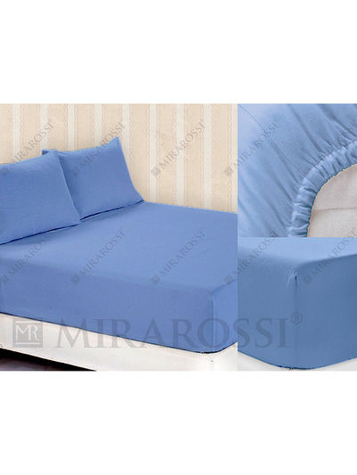 Комплект постельного белья 1,5 спальный Mirarossi, цвет голубой
