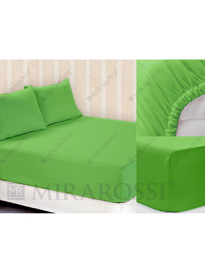 Комплект постельного белья 1,5 спальный Mirarossi, цвет зеленый