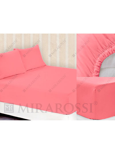 Комплект постельного белья двуспальный Mirarossi, цвет коралловый