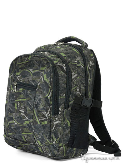 Рюкзак Benzi, цвет серый, зеленый