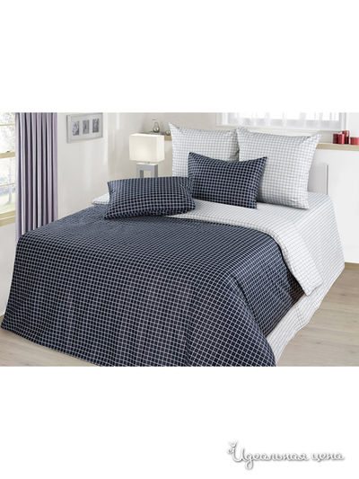 Комплект постельного белья 2-х спальный Shinning Star, цвет молочный, черный