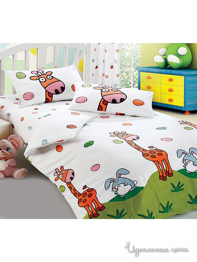 Комплект постельного белья Ясельный Shinning Star, цвет белый