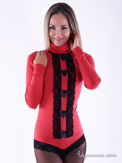 Боди Zean, цвет коралловый