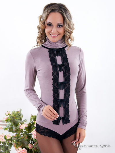 Боди Zean, цвет бежевый