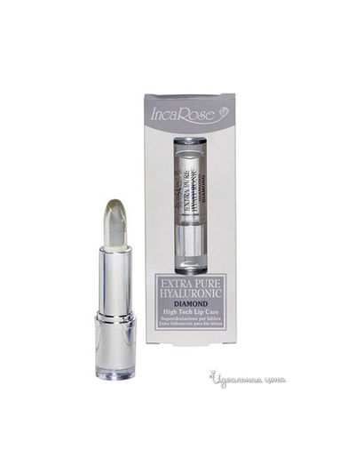 Средство для ухода за губами: "Зелёный бриллиант" с ароматом жасмина, сирени и ванили Inca Rose