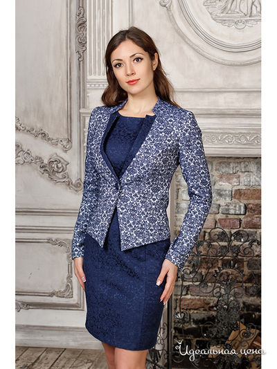 Жакет Magic Style, цвет синий, белый