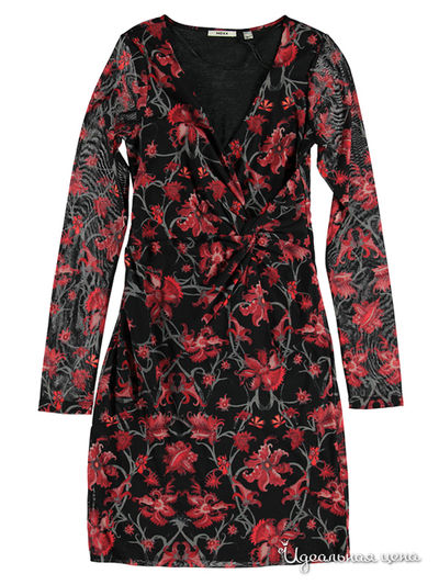 Платье Mexx, цвет черный, красный