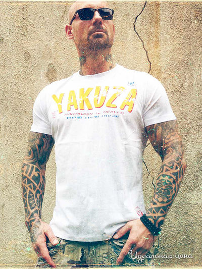 Футболка Yakuza, цвет белый
