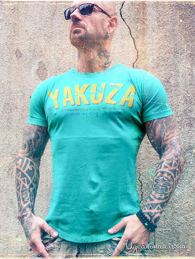Футболка Yakuza, цвет бирюзовый
