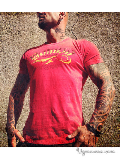 Футболка Yakuza, цвет розовый