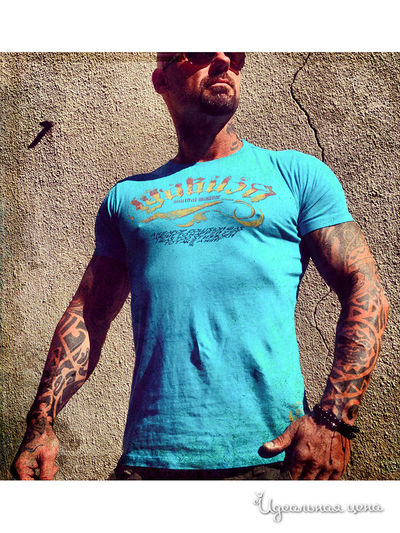 Футболка Yakuza, цвет бирюзовый