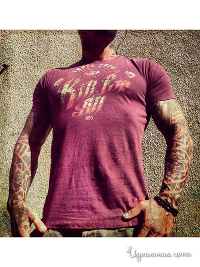 Футболка Yakuza, цвет фуксия