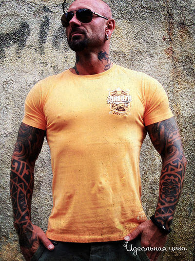 Футболка Yakuza, цвет желтый