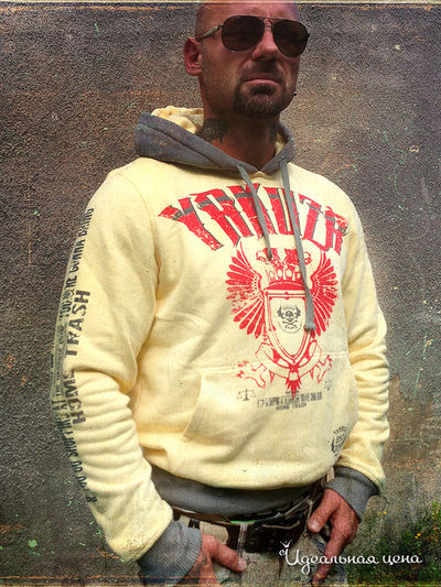 Толстовка Yakuza, цвет желтый