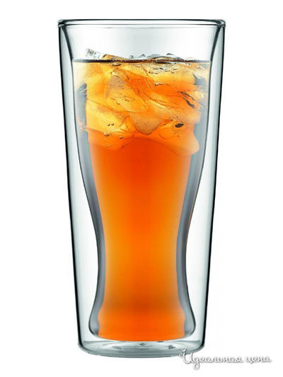 Набор термобокалов, 2 шт Bodum, цвет прозрачный