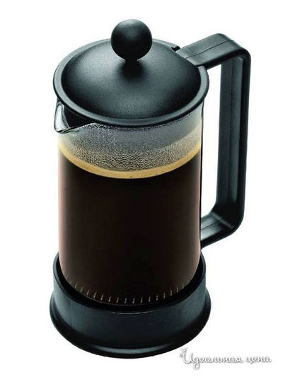 Кофейник с прессом Bodum, цвет чёрный