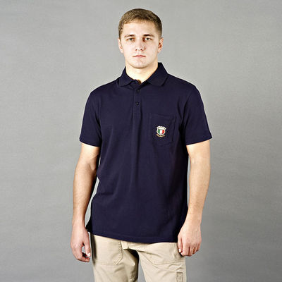 Поло Dolomite, цвет цвет темно-синий