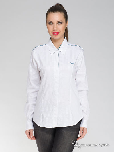 Рубашка Emporio Armani, цвет белый