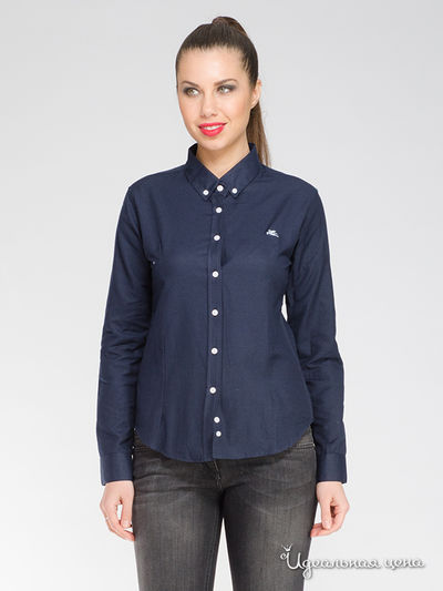 Рубашка Etro, цвет темно-синий