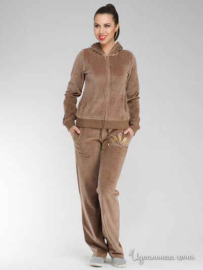 Спортивный костюм Juicy Couture, цвет светло-коричневый