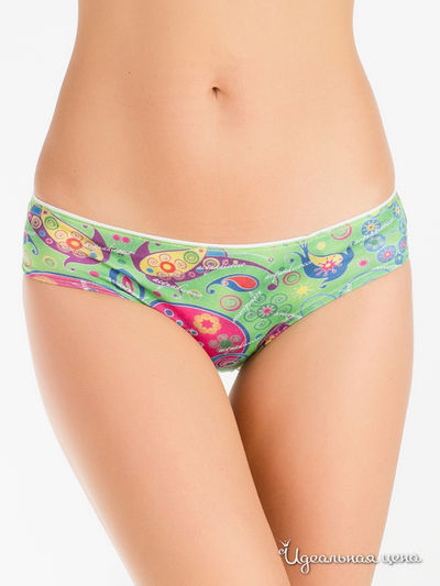 Трусы, 3 шт Acquadicocco, цвет белый, зеленый, черный