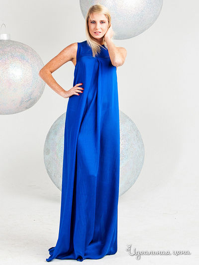 Платье Elena Fedel, цвет синий