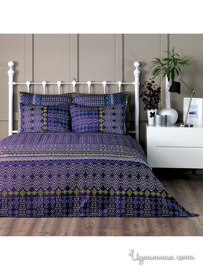 Комплект постельного белья Евро Togas, цвет тёмно-фиолетовый