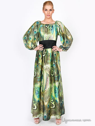 Платье Ruggiero, цвет зеленый