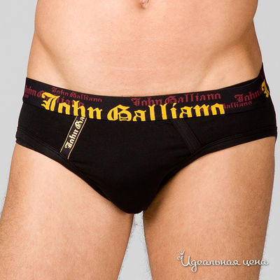 Трусы Galliano, цвет цвет черный