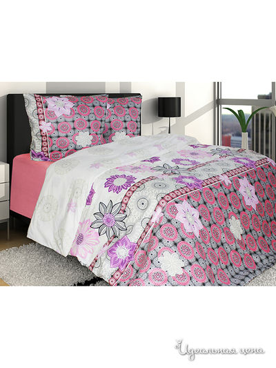 Комплект постельного белья семейный, наволочка 50х70 см Блакiт, цвет мультиколор