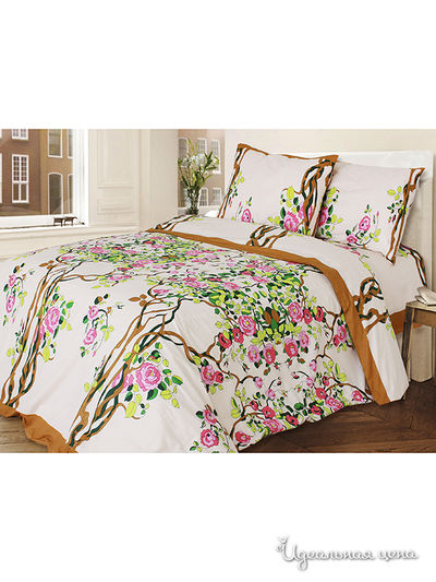 КПБ 1,5-спальный, размер наволочки 50х70 Блакiт, цвет мультиколор