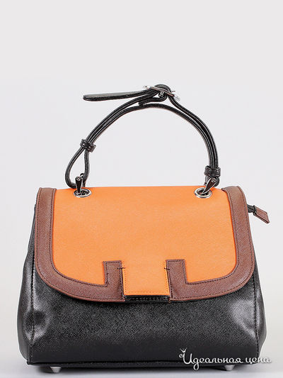 Cумка Leighton, цвет черный, оранжевый