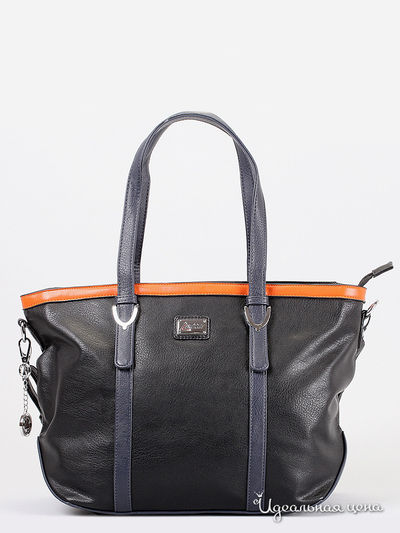 Cумка Leighton, цвет черный, синий, оранжевый