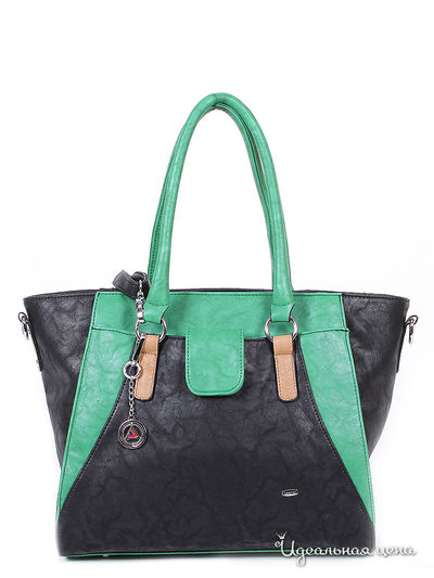 Cумка Leighton, цвет черный, зеленый